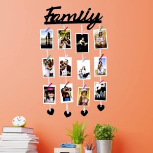 Family Heart Collage Frame